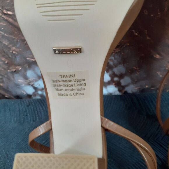 NWT Billini "Tahni" Faux Leather Strappy Platform Heels - Picture 13 of 16